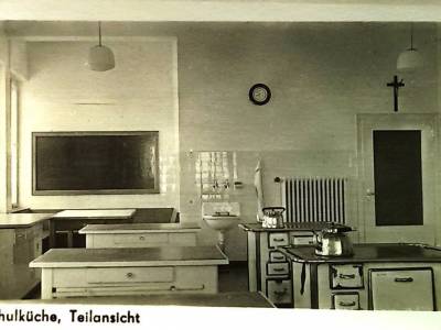 Schulküche 1955